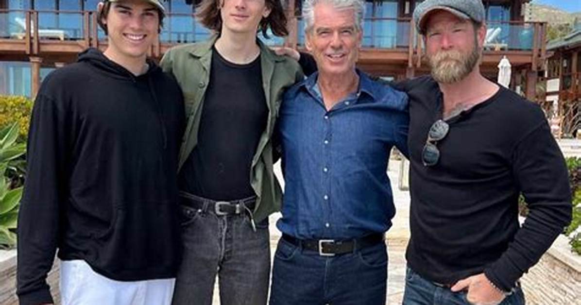 Pierce Brosnan's Children: a Deep Dive into His Family Life