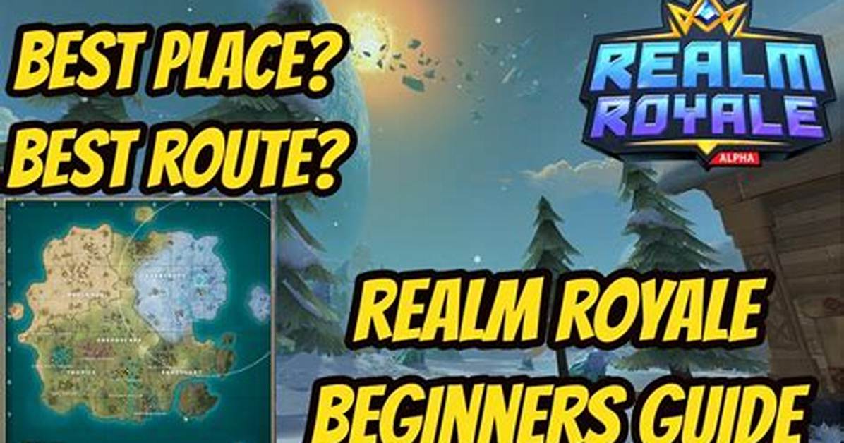 Realm Royale Basic Tips and Tricks