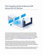Remote Iot Ssh Access: Securely Manage & Control Your Devices