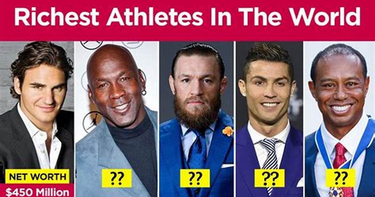 Richest Athlete in the World Revealed 2024