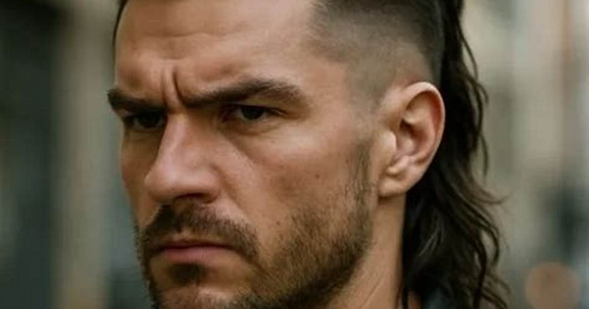 Slicked Back Mullet: the Bold Hair Trend Making Waves