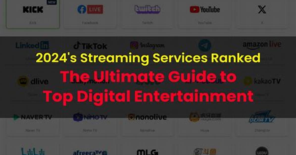 Streamest: the Ultimate Guide to Streaming Services in 2023