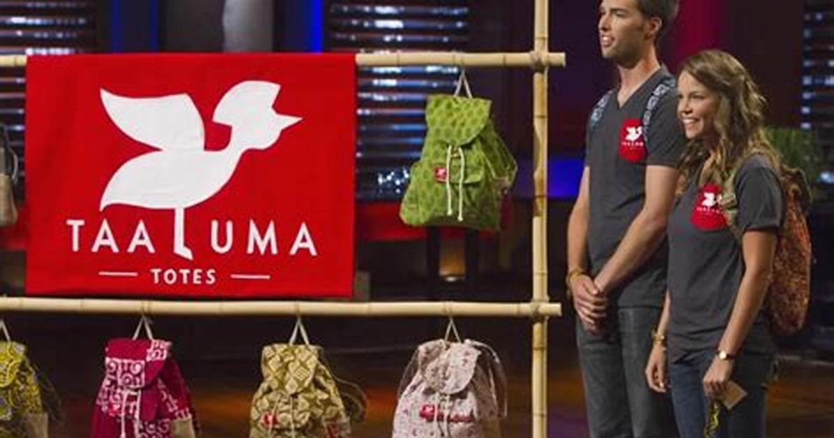 Taaluma Totes Shark Tank