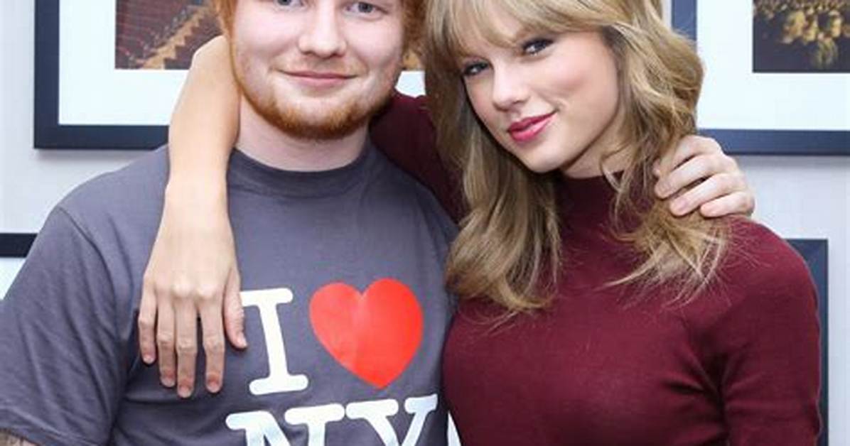 Taylor Swift and Ed Sheeran's Best Friendship Moments over the Year's