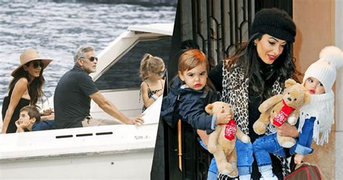 The Enchanting Journey of the Clooney Twins in 2023