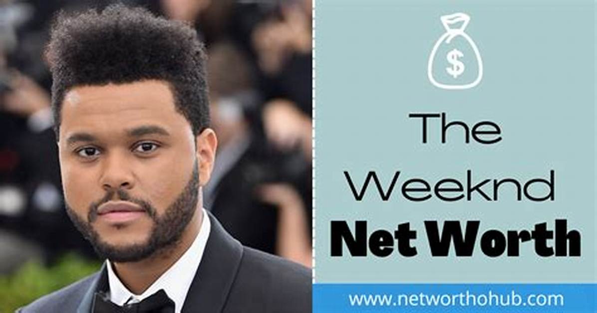 The Weekend Net Worth – How Much Is Weekend Worth?