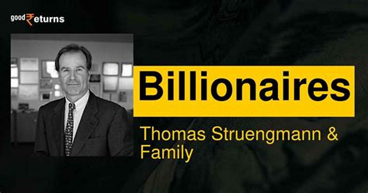 Thomas Struengmann Net Worth – How Much Is Struengmann Worth?