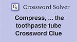 Toothpaste Holder Nyt Crossword Clue Find Puzzle Answer Here