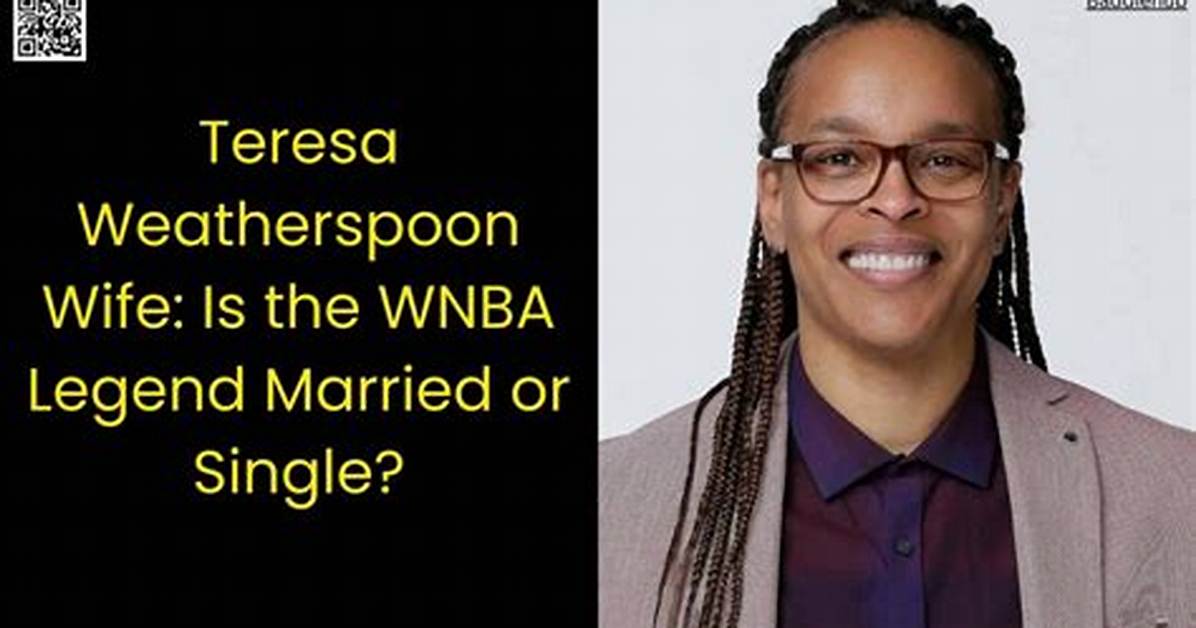 Understanding Teresa Weatherspoon's Wife: a Deep Dive into Their Life Together
