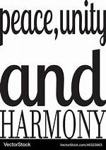 Unity, Harmony, and Hope Explored