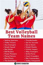 Unleash Your Volleyball Prowess: Discover Captivating Name Ideas