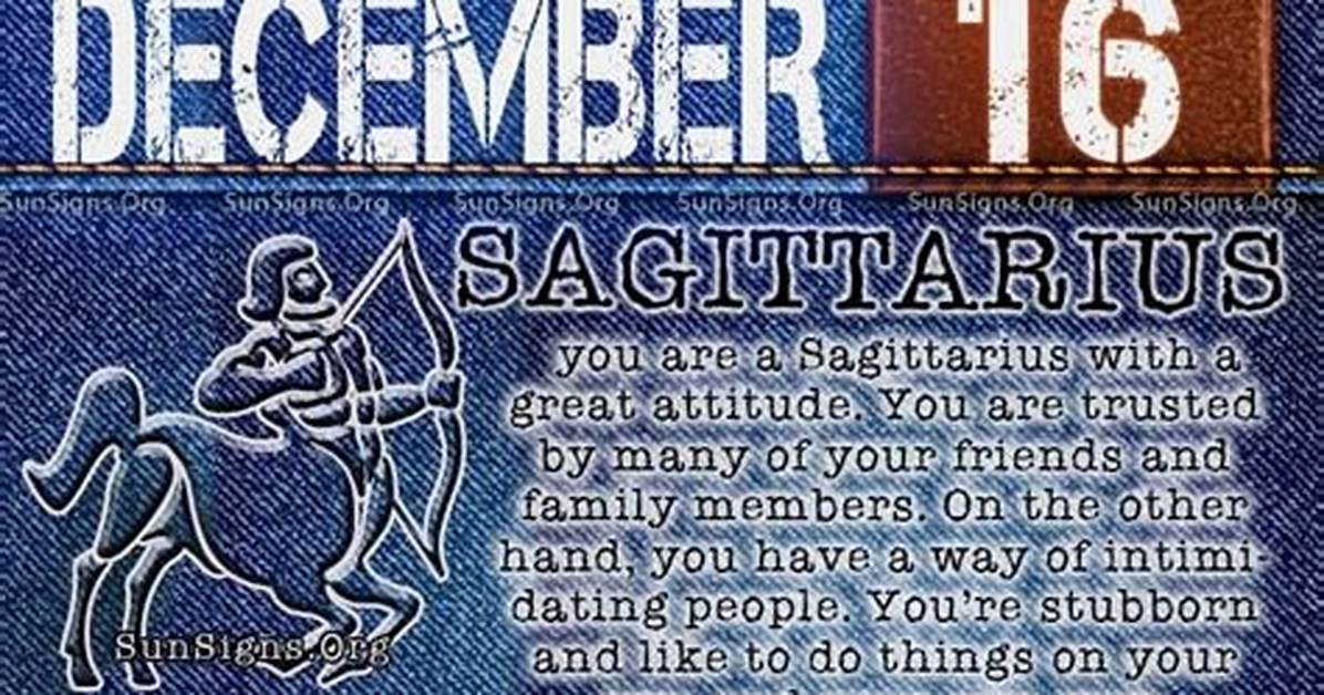 Unraveling the December 16 Birthday Personality