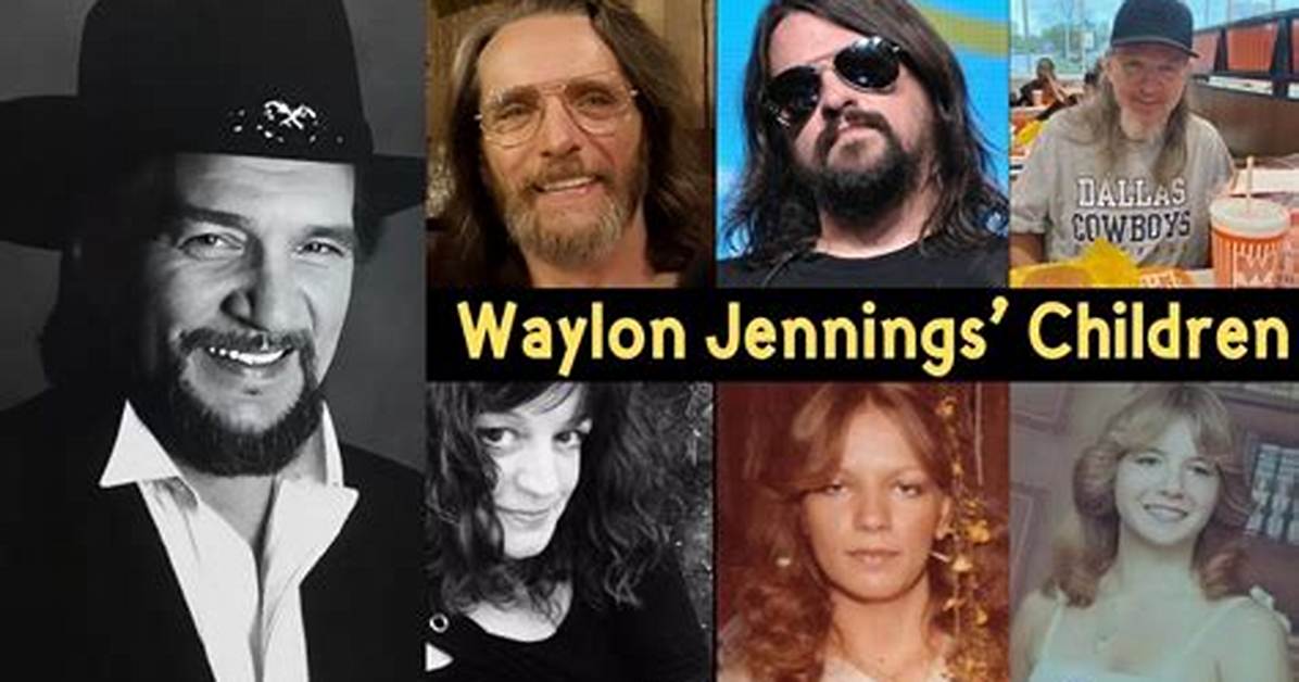 Unraveling the Family Tree of Waylon Jennings: How Many Children Did He Have?