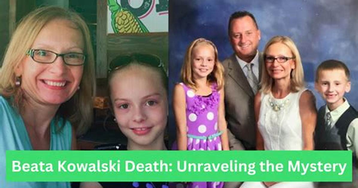 Unraveling the Mystery Surrounding Her Untimely Death