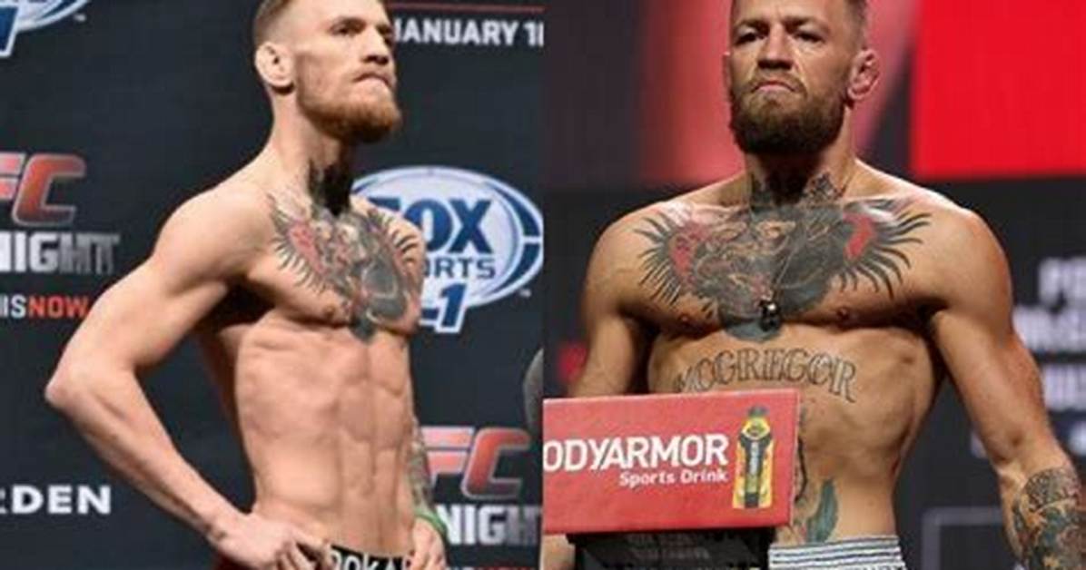 Unveiling the Height of the Notorious: How Tall Is Connor Mcgregor?