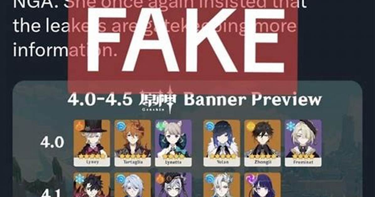 Unveiling the Mysteries of Genshin Banner Leaks