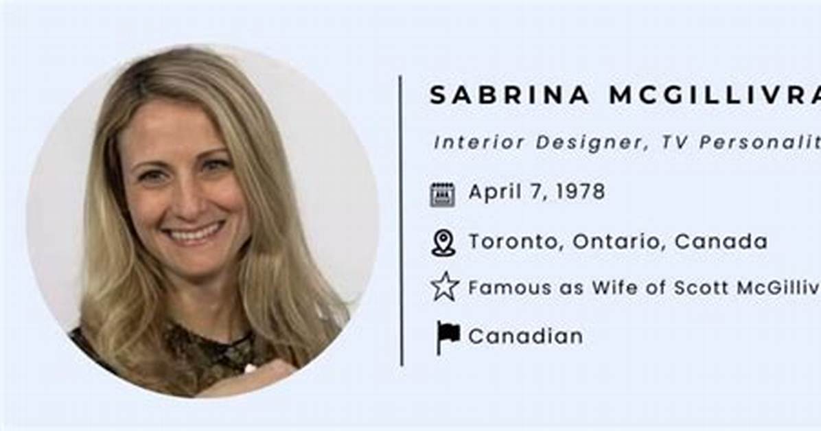 Unveiling the Nationality of Sabrina Mcgillivray