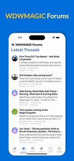 Wdwmagic Forum – List of Wdwmagic Discussions and Forums