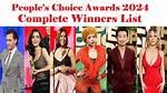 Welcome to the 2024 People’s Choice Awards: Winners, Nominees, and News