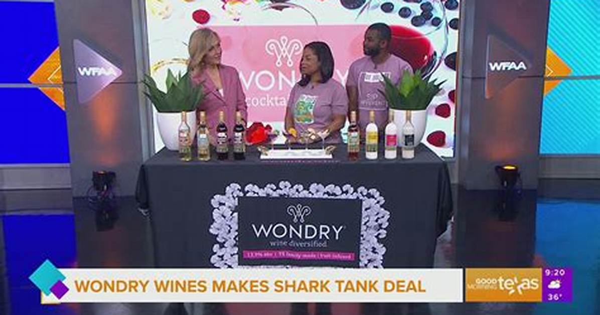 Wondry Cocktail Wines Shark Tank – Founder, Net Worth, and Investment